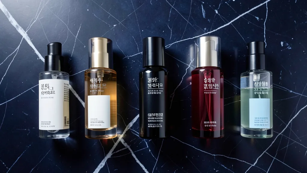 Luxury skincare products