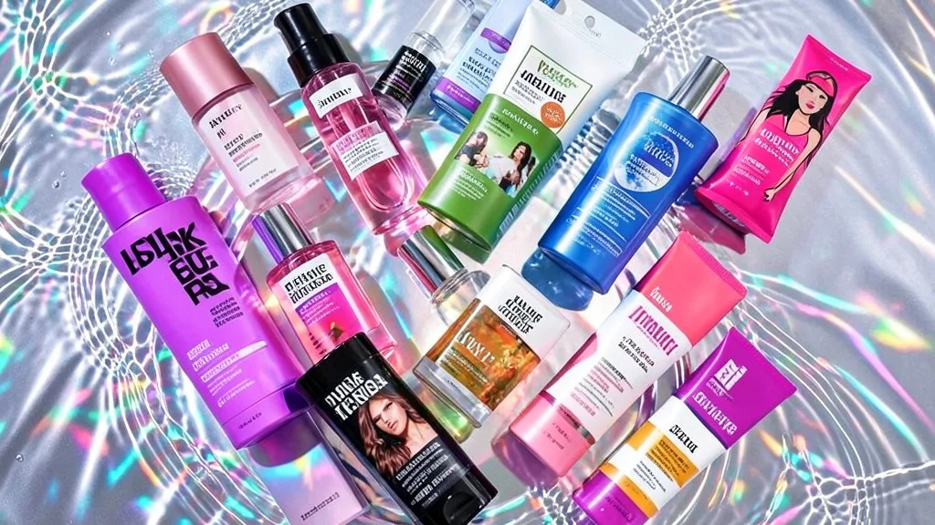 Skincare cream texture